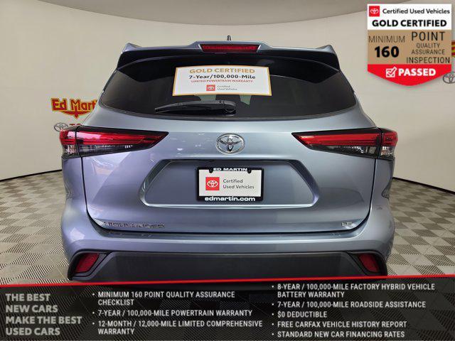 used 2022 Toyota Highlander car, priced at $29,250