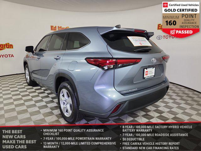 used 2022 Toyota Highlander car, priced at $29,250