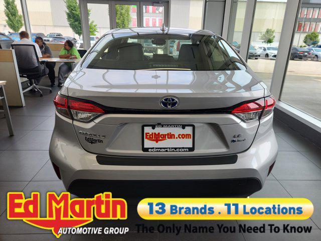 new 2025 Toyota Corolla Hybrid car, priced at $28,265