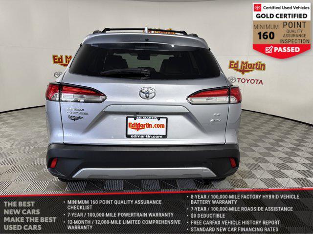 used 2024 Toyota Corolla Cross car, priced at $25,879