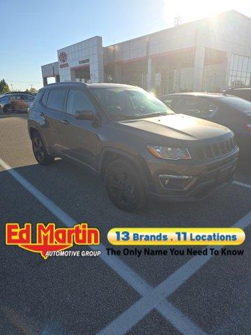 used 2020 Jeep Compass car, priced at $15,497