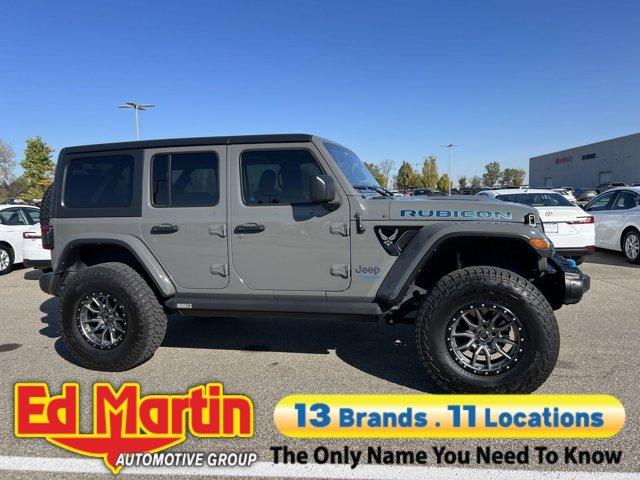 used 2021 Jeep Wrangler Unlimited 4xe car, priced at $35,017