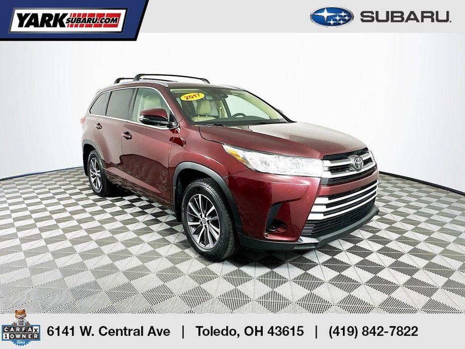 used 2017 Toyota Highlander car, priced at $18,359