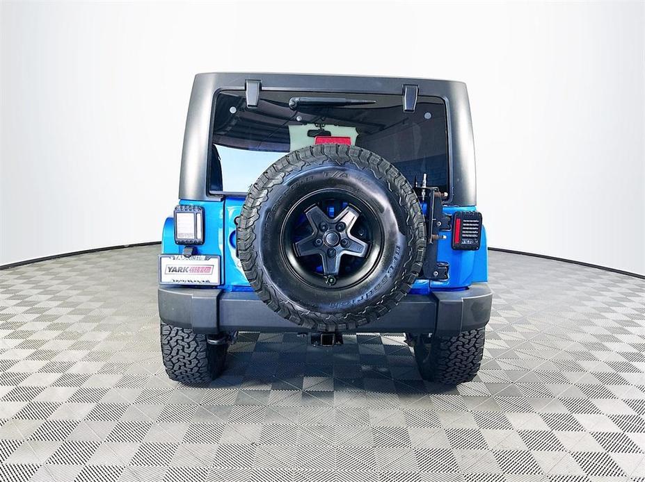 used 2016 Jeep Wrangler Unlimited car, priced at $20,990