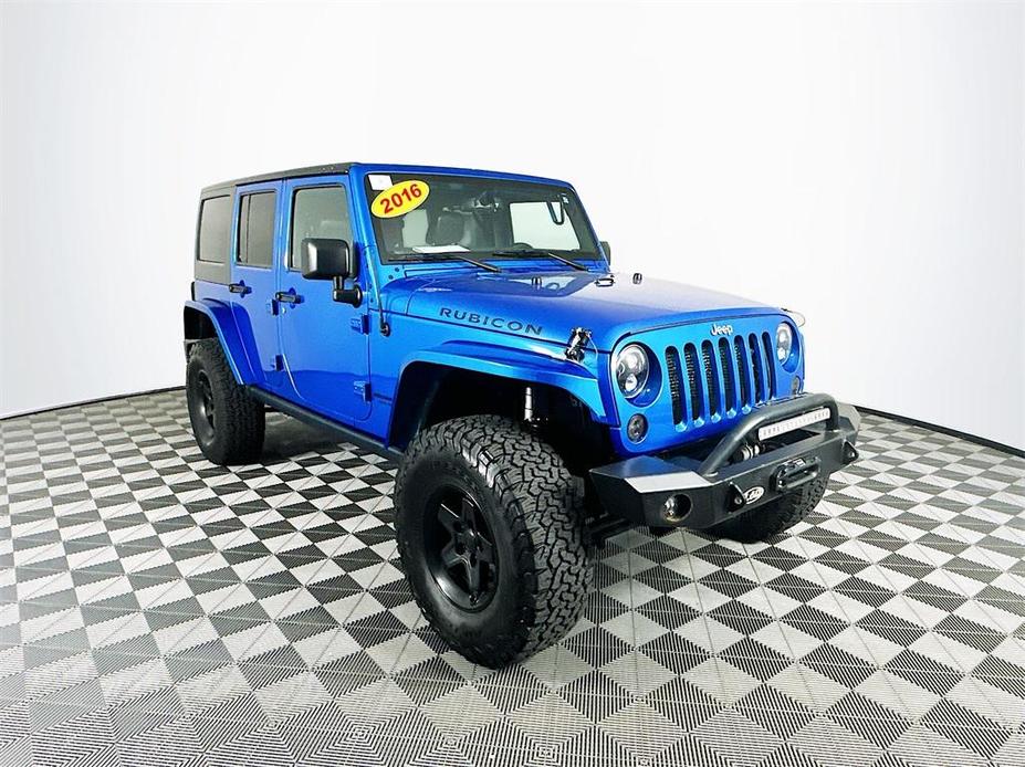 used 2016 Jeep Wrangler Unlimited car, priced at $20,990