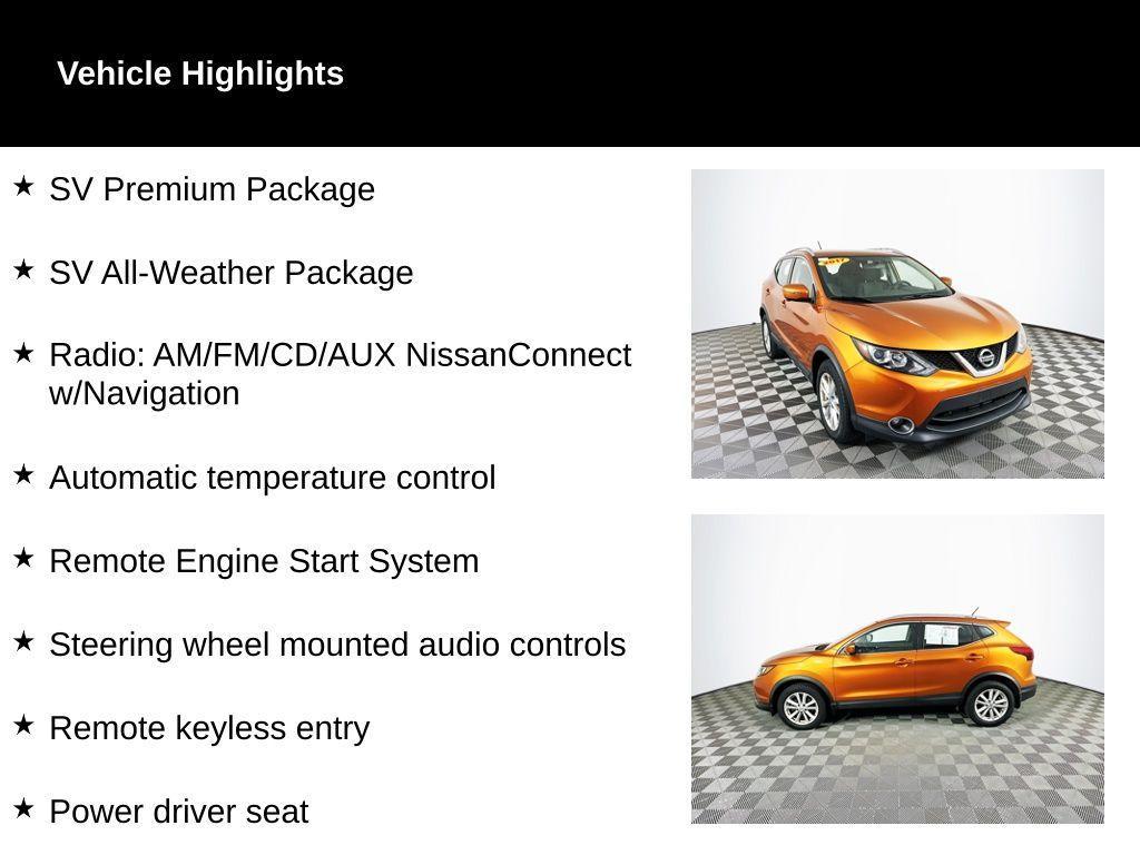 used 2017 Nissan Rogue Sport car, priced at $12,897