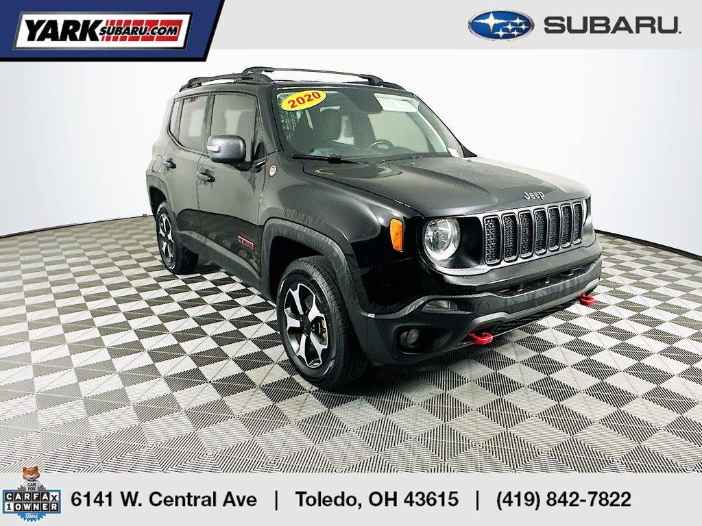used 2020 Jeep Renegade car, priced at $17,212