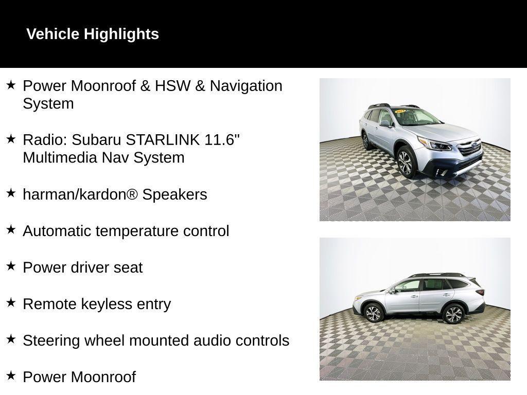 used 2022 Subaru Outback car, priced at $28,487