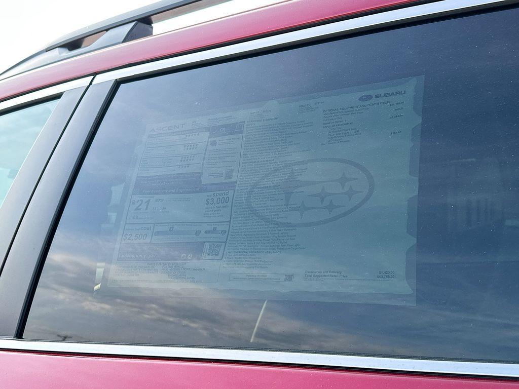 new 2025 Subaru Ascent car, priced at $49,905