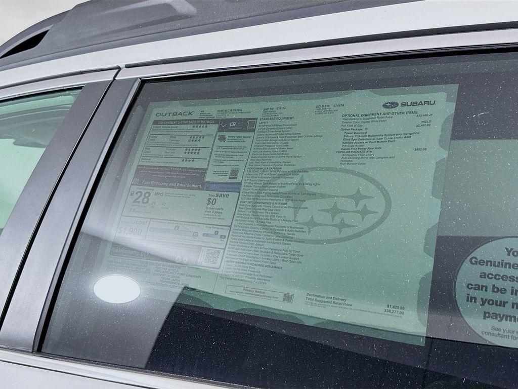 new 2025 Subaru Outback car, priced at $35,375