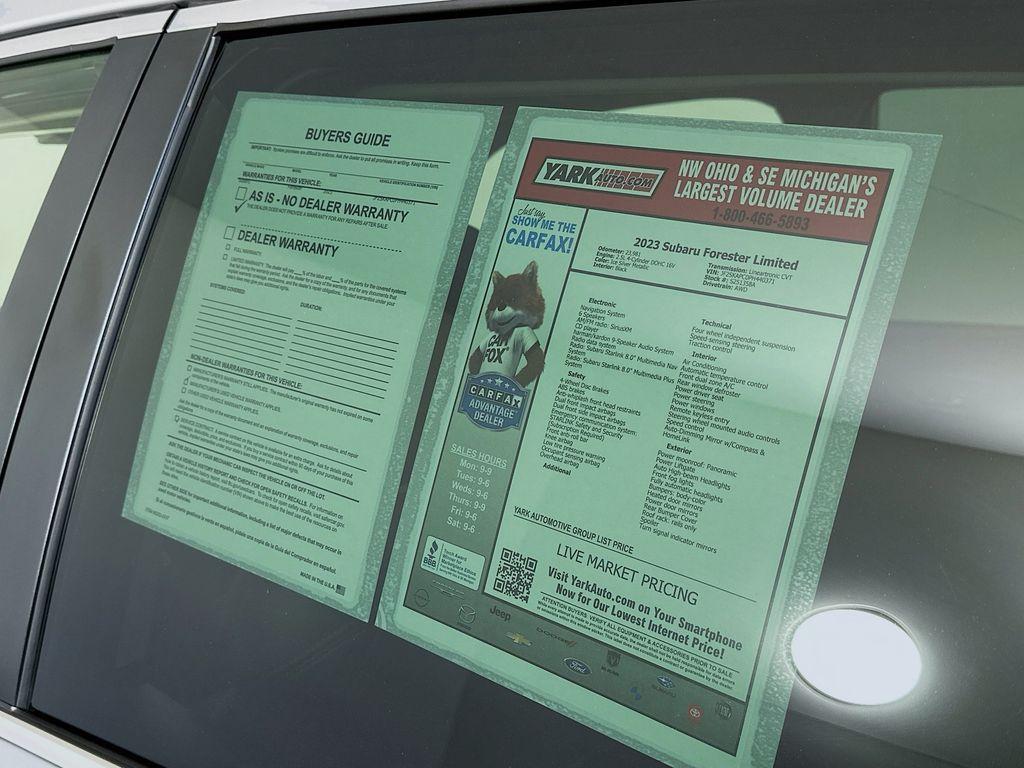 used 2023 Subaru Forester car, priced at $28,624