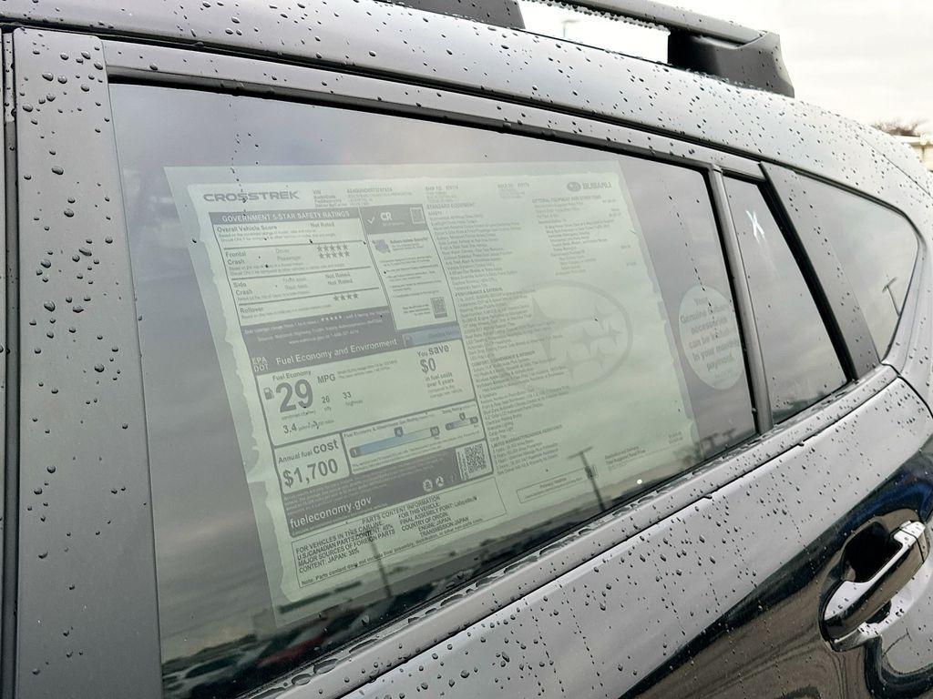 new 2026 Subaru Crosstrek car, priced at $32,641