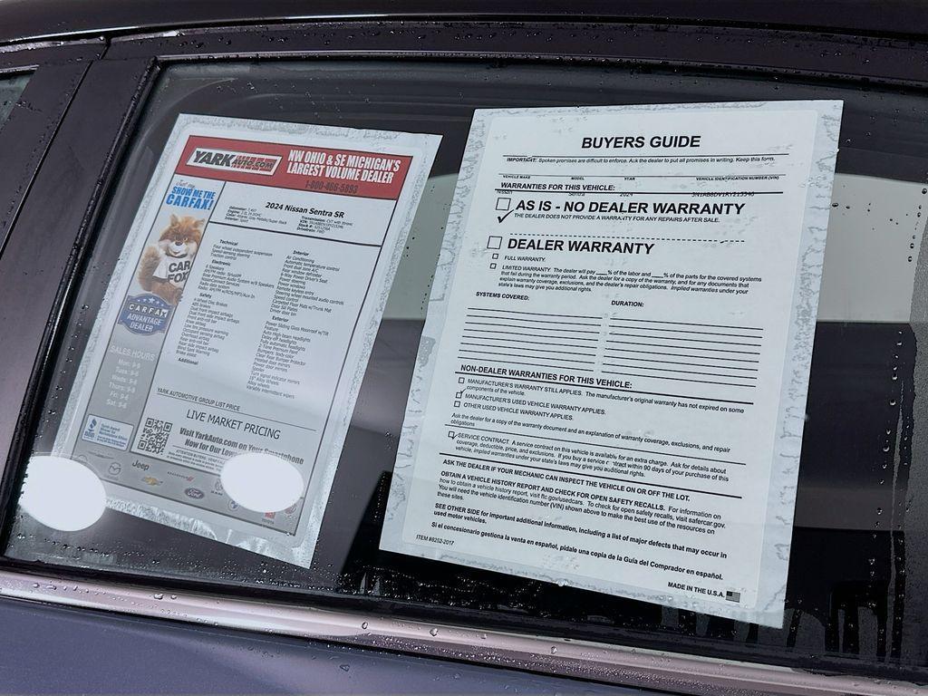 used 2024 Nissan Sentra car, priced at $21,798