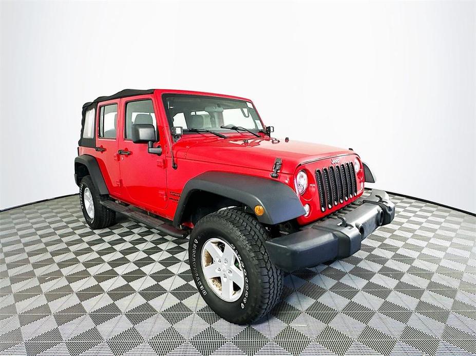 used 2016 Jeep Wrangler Unlimited car, priced at $19,615