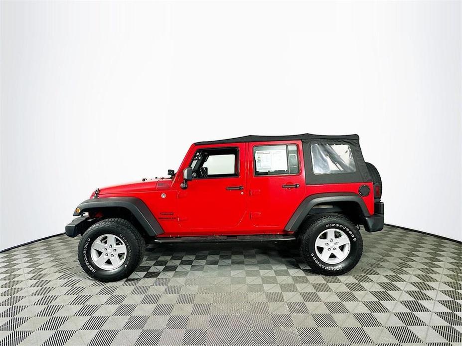 used 2016 Jeep Wrangler Unlimited car, priced at $19,494