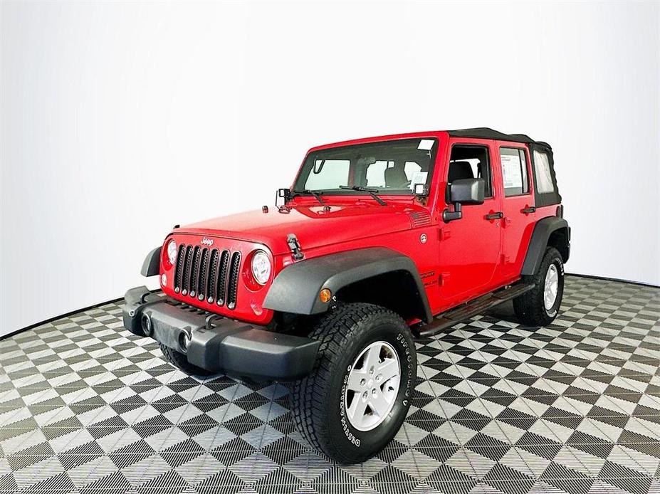 used 2016 Jeep Wrangler Unlimited car, priced at $18,998