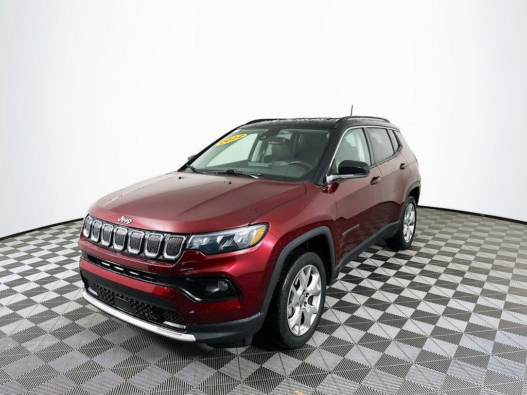 used 2022 Jeep Compass car, priced at $22,727