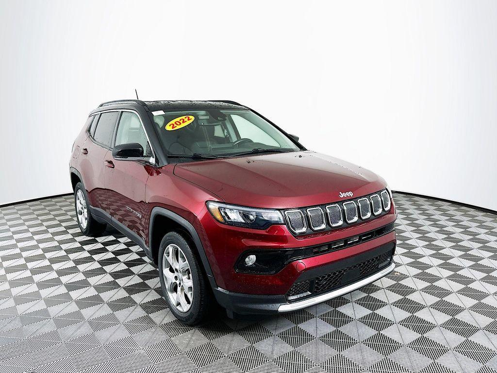 used 2022 Jeep Compass car, priced at $22,727