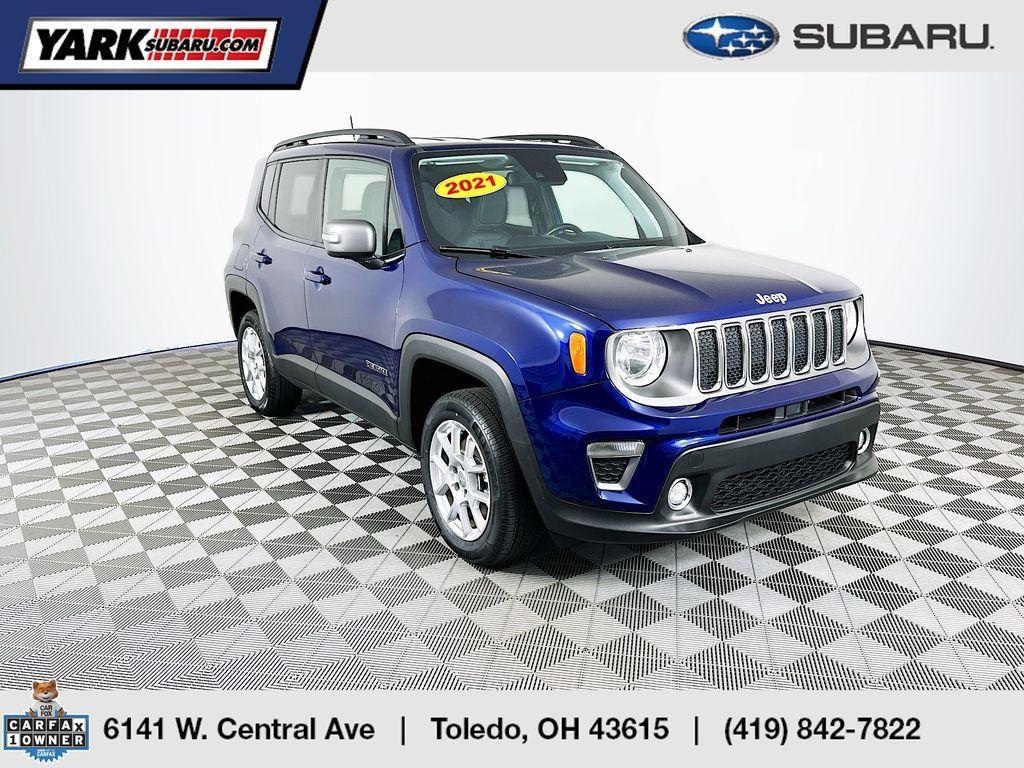 used 2021 Jeep Renegade car, priced at $17,745