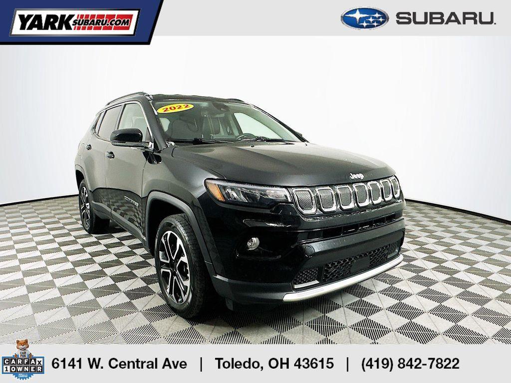 used 2022 Jeep Compass car, priced at $20,927