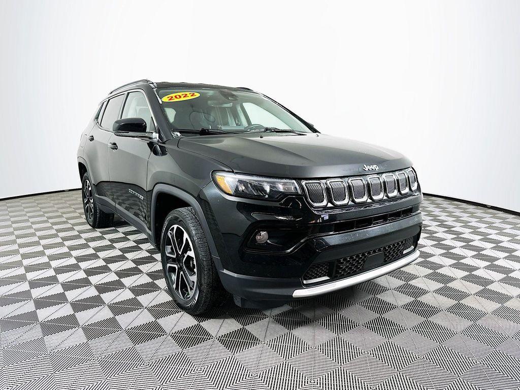 used 2022 Jeep Compass car, priced at $20,927