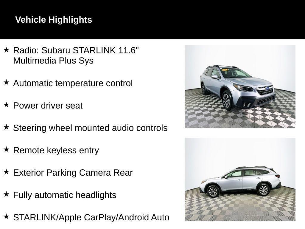 used 2022 Subaru Outback car, priced at $20,315