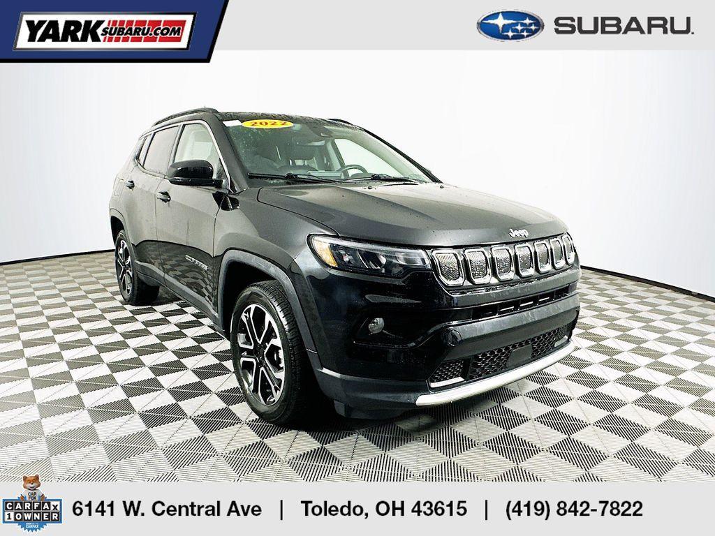 used 2022 Jeep Compass car, priced at $22,998