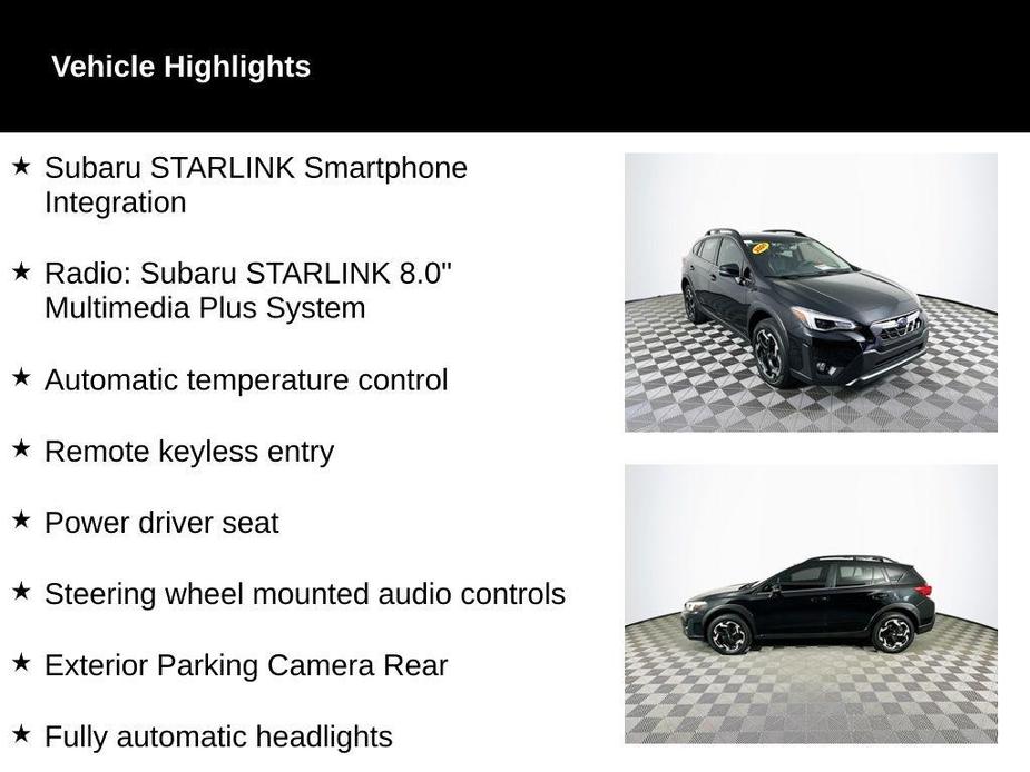 used 2021 Subaru Crosstrek car, priced at $23,399