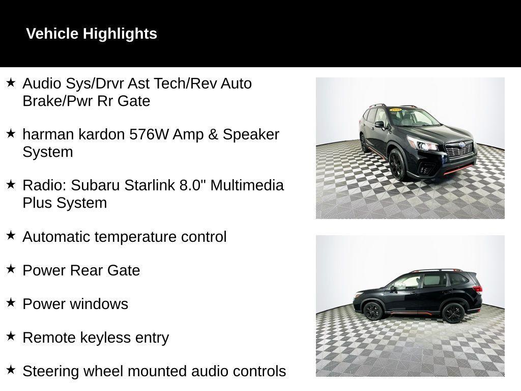 used 2020 Subaru Forester car, priced at $18,315