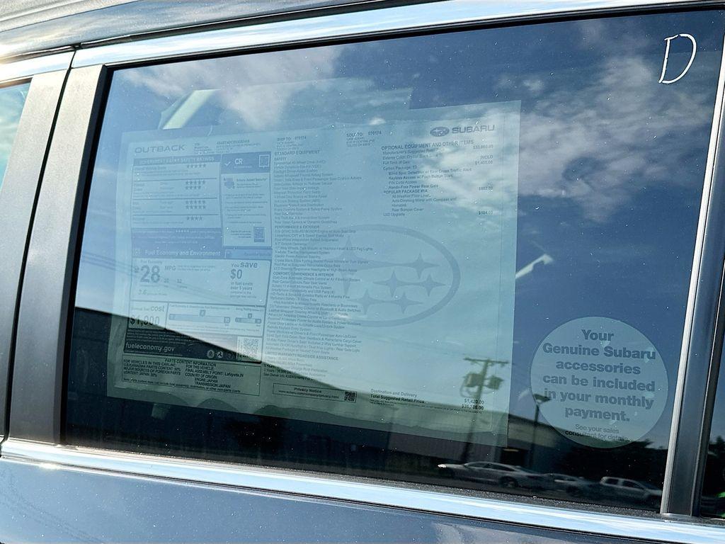 new 2025 Subaru Outback car, priced at $34,413