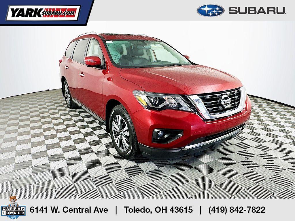 used 2017 Nissan Pathfinder car, priced at $14,987