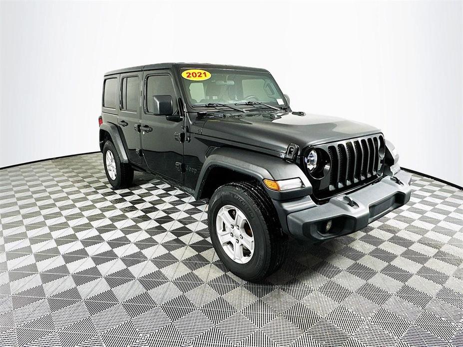 used 2021 Jeep Wrangler Unlimited car, priced at $30,950