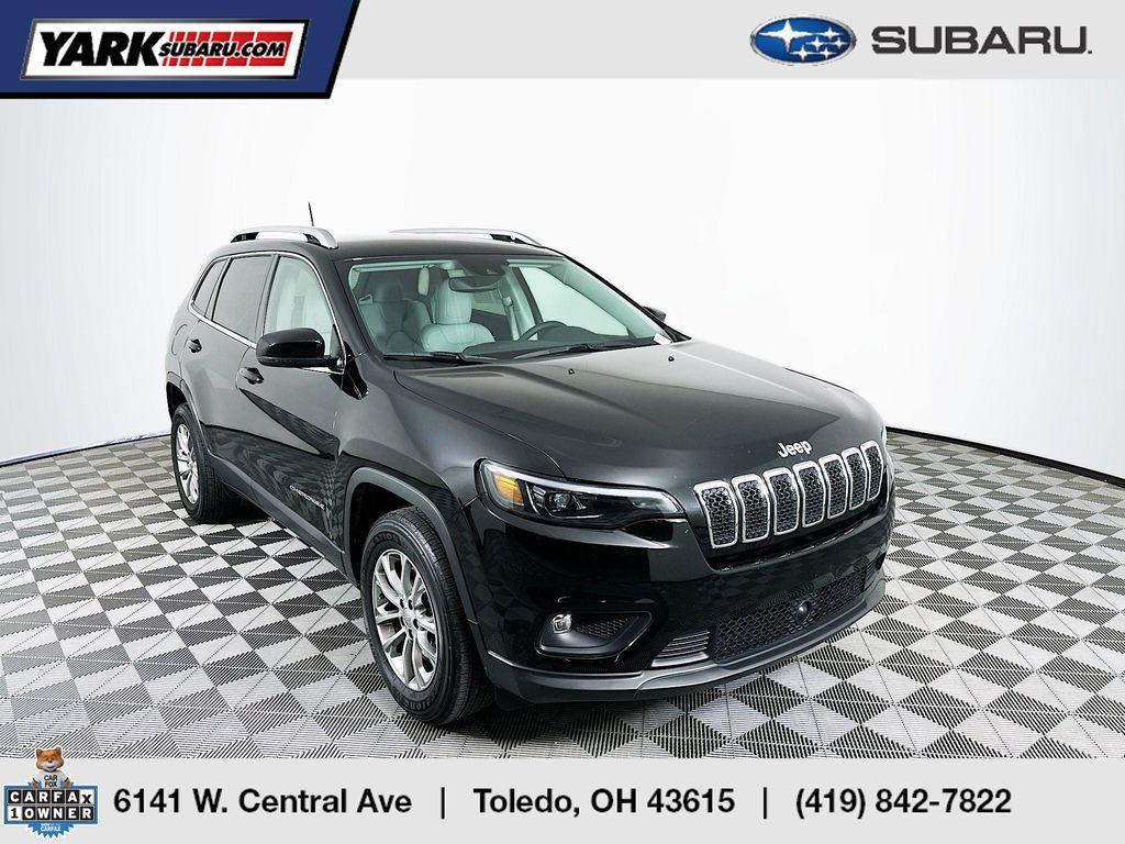 used 2021 Jeep Cherokee car, priced at $22,989