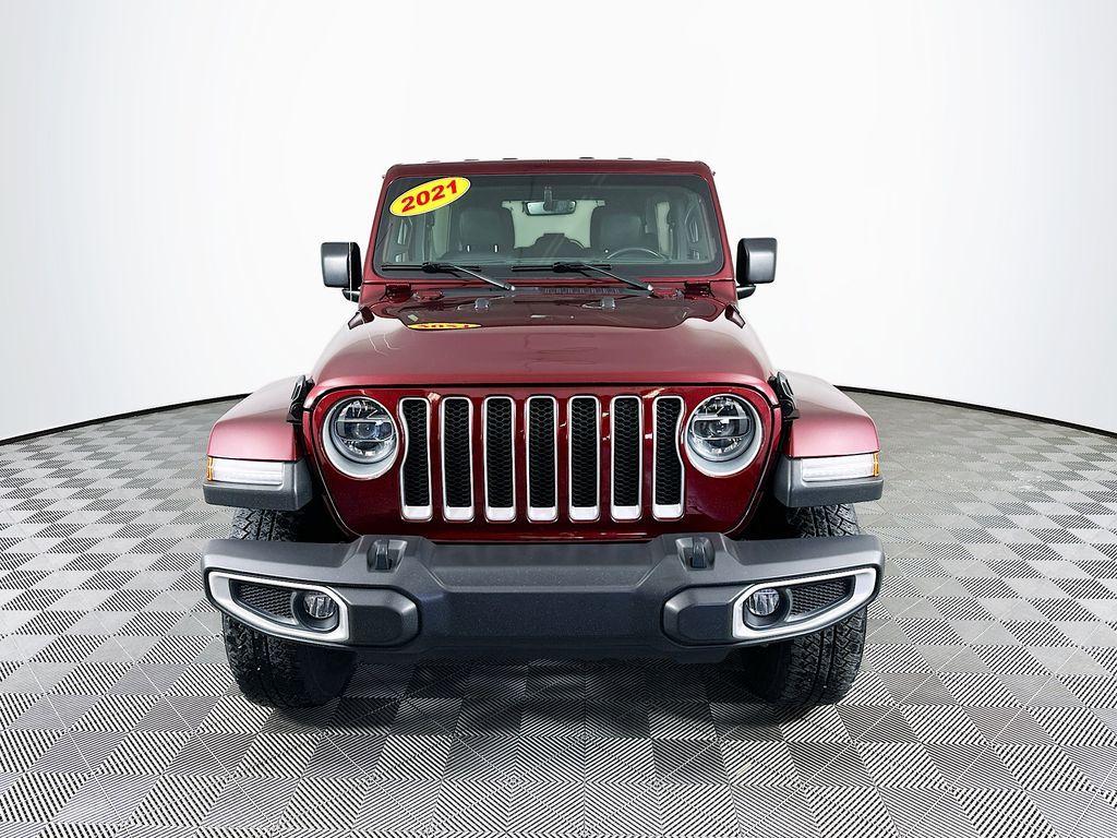 used 2021 Jeep Wrangler Unlimited car, priced at $28,427