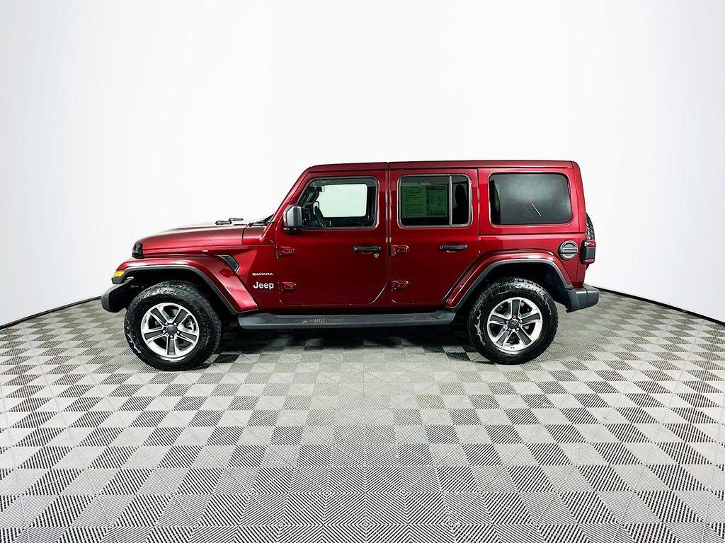 used 2021 Jeep Wrangler Unlimited car, priced at $28,427