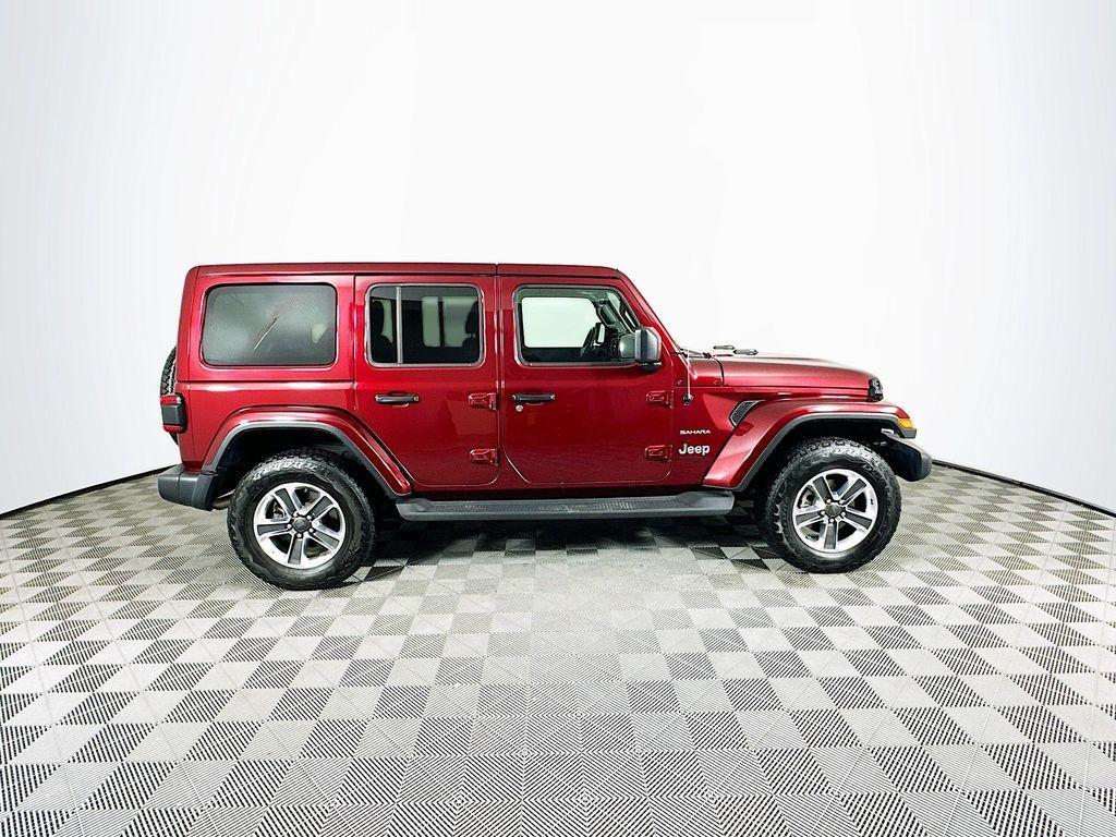 used 2021 Jeep Wrangler Unlimited car, priced at $28,427