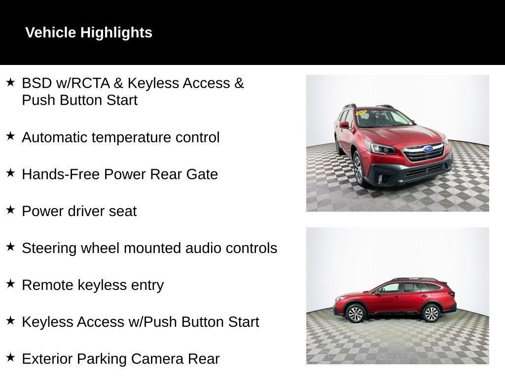 used 2022 Subaru Outback car, priced at $24,784