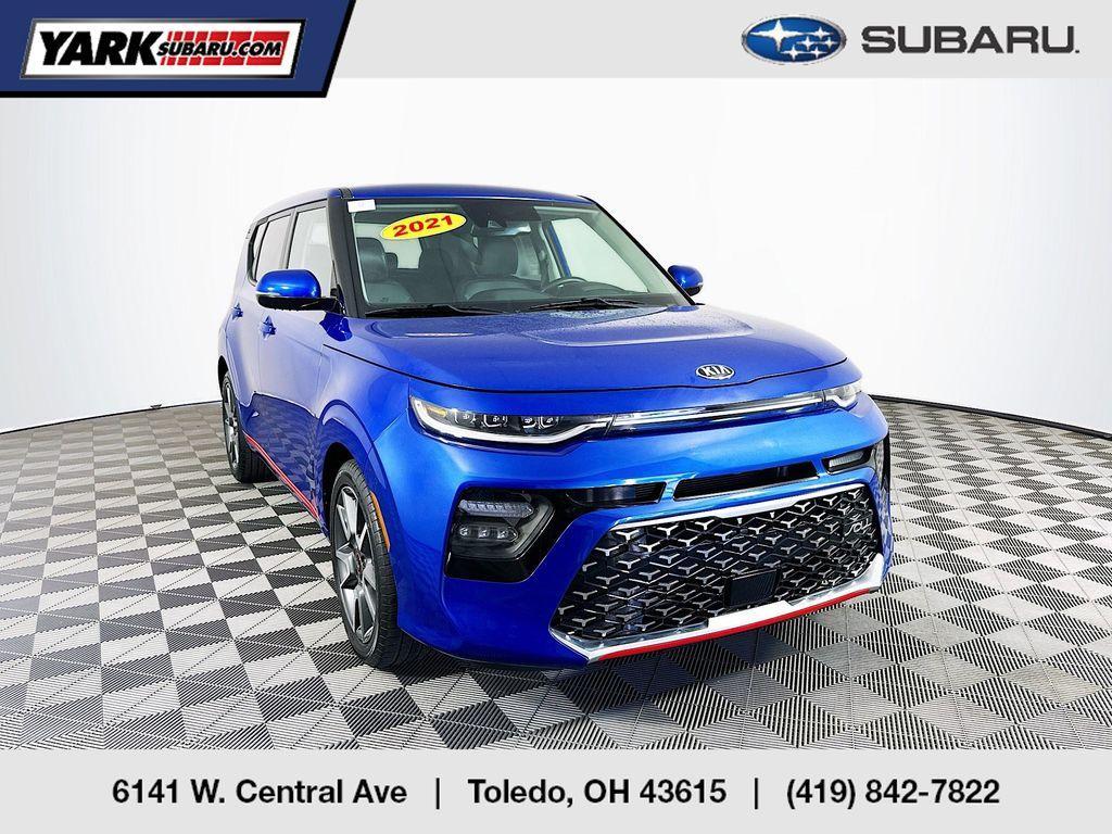used 2021 Kia Soul car, priced at $19,714