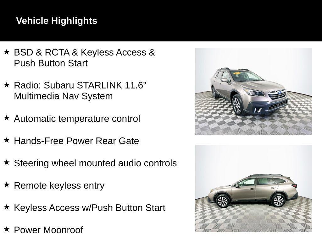 used 2022 Subaru Outback car, priced at $19,375