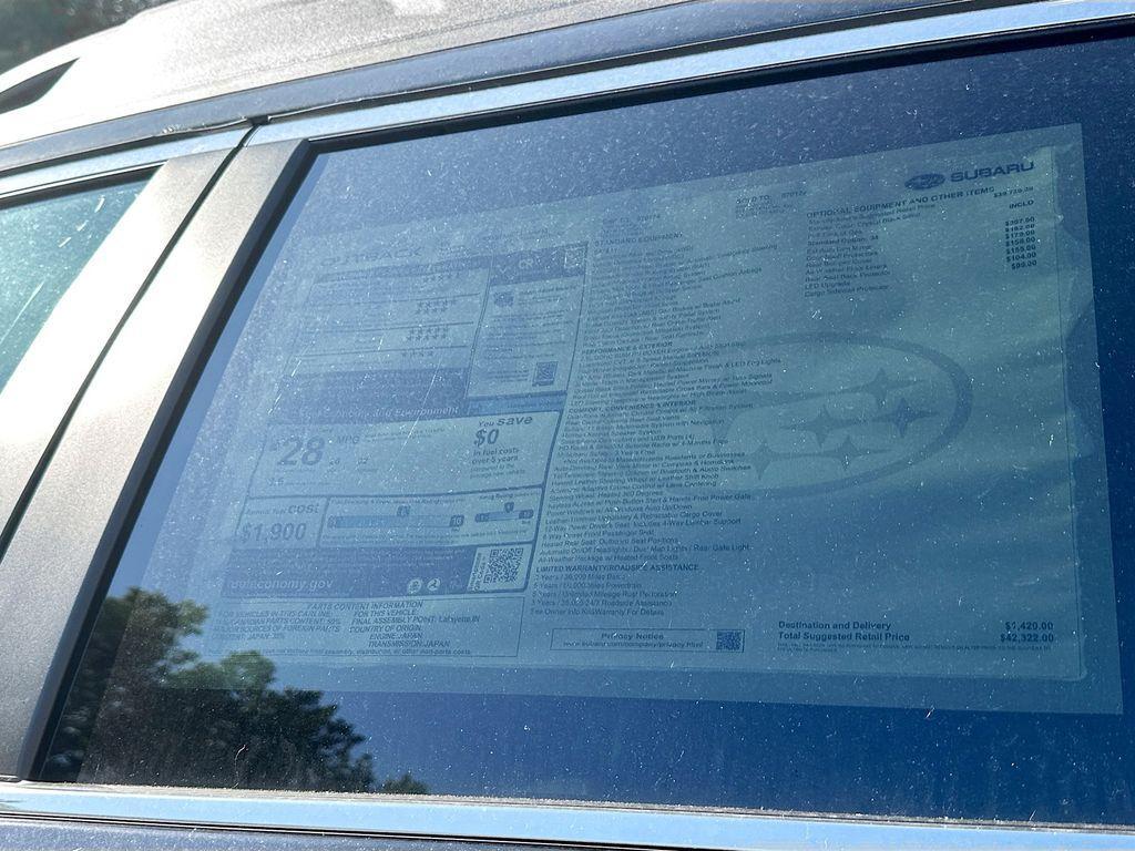 new 2025 Subaru Outback car, priced at $40,322