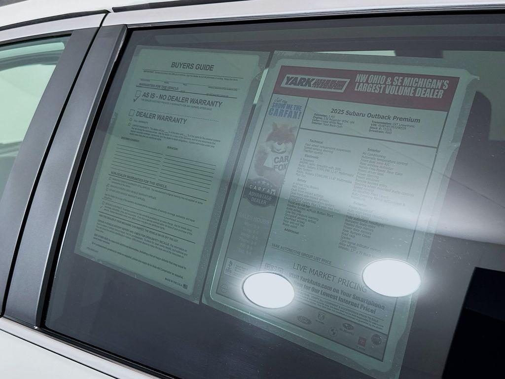 used 2025 Subaru Outback car, priced at $31,200