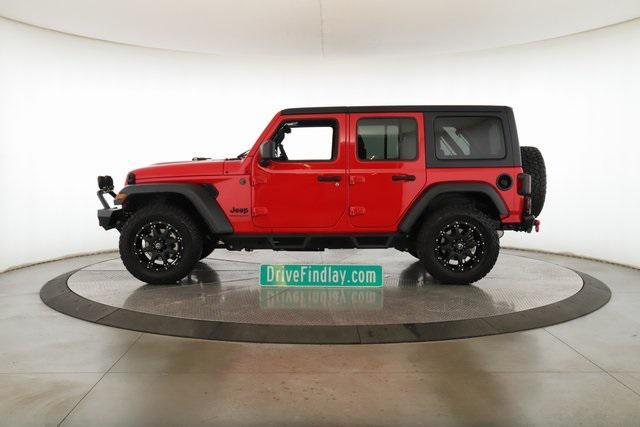used 2024 Jeep Wrangler car, priced at $34,900