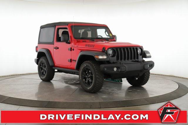 used 2021 Jeep Wrangler car, priced at $27,957