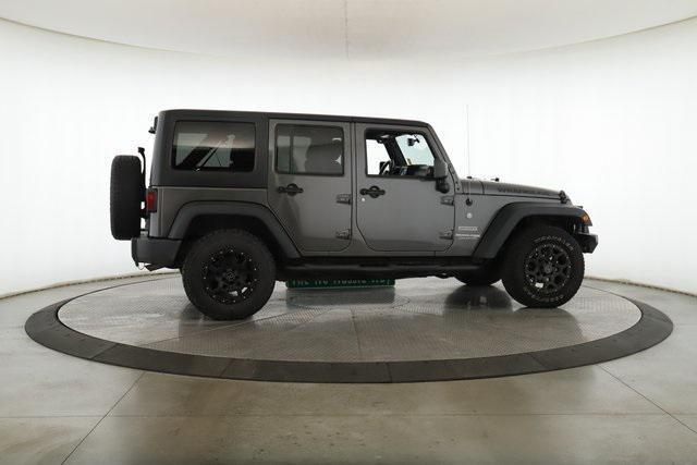 used 2018 Jeep Wrangler JK Unlimited car, priced at $14,900