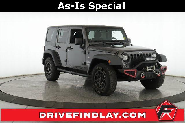used 2018 Jeep Wrangler JK Unlimited car, priced at $14,900