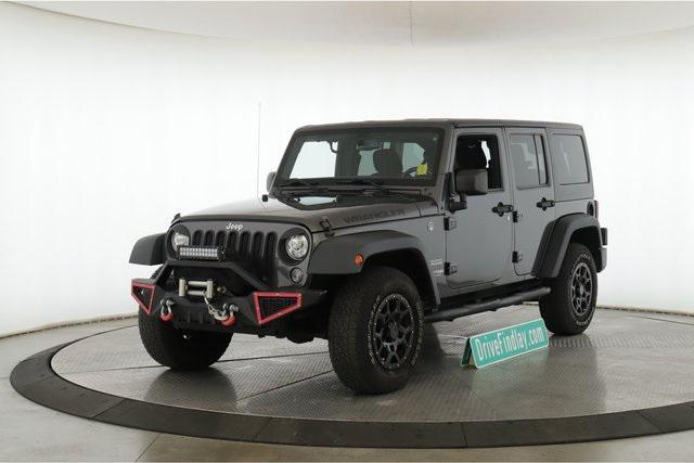 used 2018 Jeep Wrangler JK Unlimited car, priced at $14,900