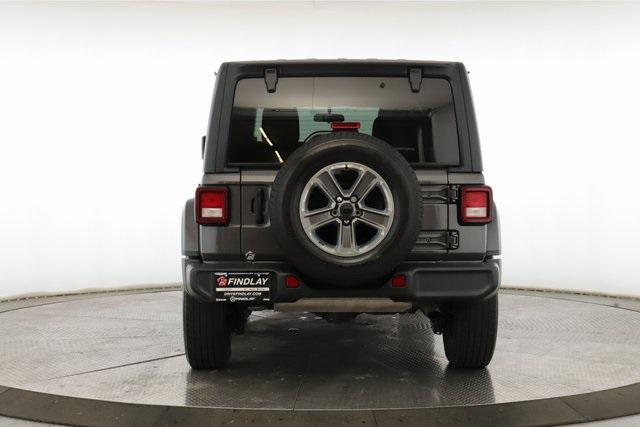 used 2021 Jeep Wrangler Unlimited car, priced at $29,977