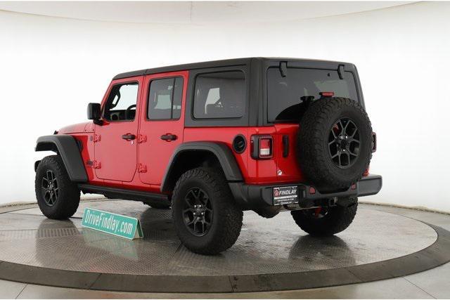 used 2024 Jeep Wrangler car, priced at $35,974