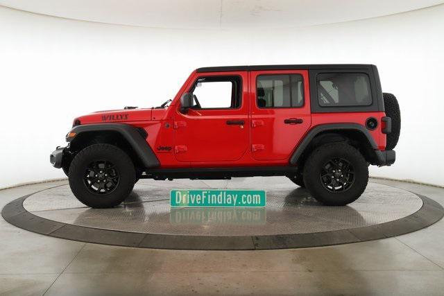 used 2024 Jeep Wrangler car, priced at $35,974