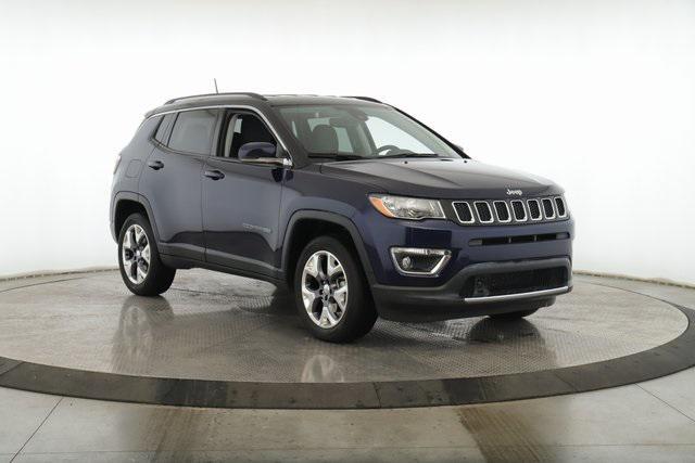 used 2021 Jeep Compass car, priced at $18,999